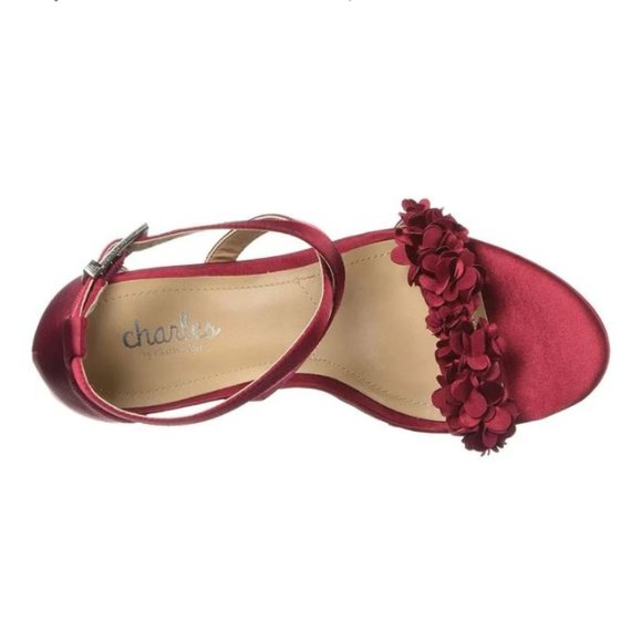 Charles by Charles David Red Lauryn Wedge Platform - Picture 5 of 15